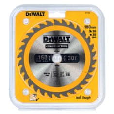 DeWalt CONSTRUCTION DeWALT DT1932 160x20mm 30-zubový kotúč na obrábanie dreva s klincami