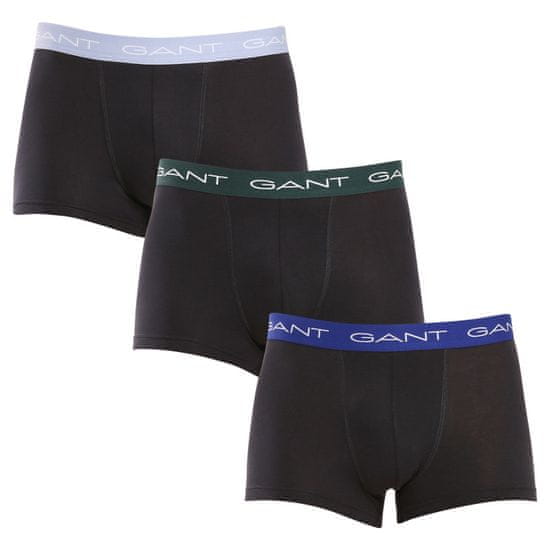 Gant 3PACK pánske boxerky čierné (902333003-005)