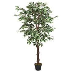 Petromila vidaXL Umelý fikusový strom 630 listov 120 cm zelený