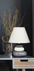 Rabalux Stolní lampa 4948 Salem E14 1x MAX 40W bílá/ šedá