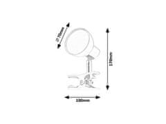 Rabalux Stolní lampa 1477 NOAH LED 5W lampa bílá