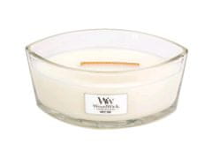 Woodwick WoodWick vonná sviečka s dreveným knôtom Elipsa White Teak 453,6 g