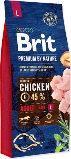 Brit Brit 15kg premium Nature Adult L