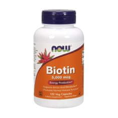 NOW Foods Doplnky stravy Biotin 5000 Mcg