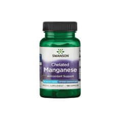 Swanson Doplnky stravy Chelated Manganese 10 MG