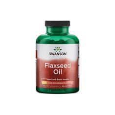 Swanson Doplnky stravy Flaxseed Oil 1000 MG