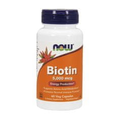 NOW Foods Doplnky stravy Biotin 5000 Mcg