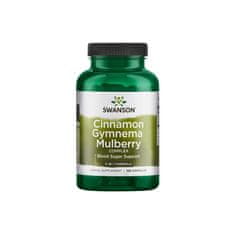 Swanson Doplnky stravy Cinnamon Gymnema Mulberry Complex