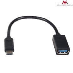 Kábel Maclean USB 3.0, AF-Type C, OTG, 15 cm, MCTV-843