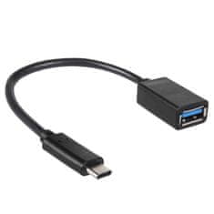 Kábel Maclean USB 3.0, AF-Type C, OTG, 15 cm, MCTV-843