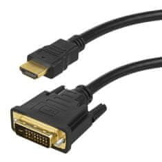 Maclean Kábel Maclean DVI-HDMI, v1.4, 2m, MCTV-717