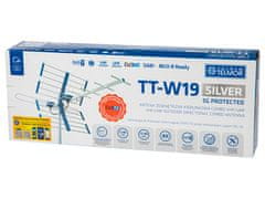 Blow 21-093# TV antena tt w19 silver combo 5g telmor