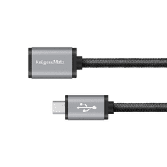 shumee USB kábel - micro USB zásuvka-zástrčka 1,0m Kruger & Matz