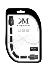 slomart USB - micro USB zástrčkový kábel 1,0 m Kruger&amp;Matz