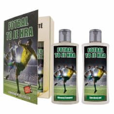 Bohemia GIFTS Kozmetická sada / kniha – Pre futbalistu (CZ)