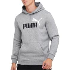 Puma Mikina sivá 170 - 175 cm/S Ess 2 Col Big Logo Hoodie