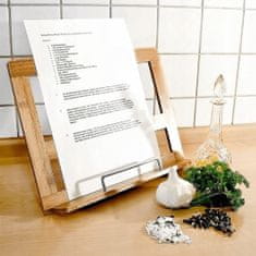 Koopman Drevený stojan na kuchársku knihu a tablet