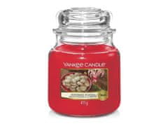 Yankee Candle Klasická vonná sviečka v skle stredne veľká Mätové kolieska411 g