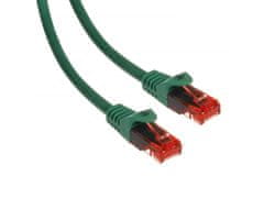 Maclean MCTV-300 G 47261 Káblový prepojovací kábel UTP cat6 plug-plug 0,5m zelený