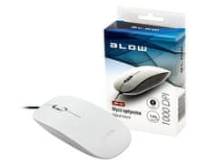 Blow 84-031# Blow MP-30 USB optická myš, biela