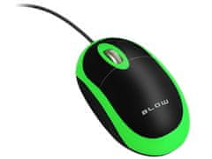 Blow 84-016# Blow MP-20 USB optická myš, zelená