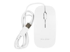 Blow 84-031# Blow MP-30 USB optická myš, biela