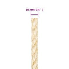 Vidaxl Lano, 100% sisal 10 mm, 25 m