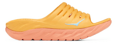 Hoka One One Recovery Slides Unisex, 40 EU, M7W9, Šlapky, Sandále, Papuče, Amber Yellow/Shell Coral, Žltá, 1134527-AYSC