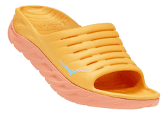 Hoka One One Recovery Slides Unisex, 40 EU, M7W9, Šlapky, Sandále, Papuče, Amber Yellow/Shell Coral, Žltá, 1134527-AYSC