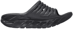 Hoka One One Recovery Slides Unisex, 38 2/3 EU, M6W8, Šlapky, Sandále, Papuče, Black, Čierna, 1134527-BLK