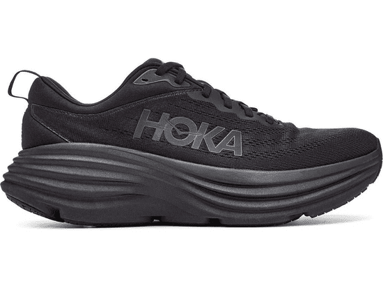 Hoka One One BONDI 8 Running shoes pre mužov, 40 EU, US7, Bežecké tenisky, Black/Black, Čierna, 1123202-BBLC