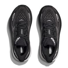 Hoka One One CLIFTON 9 WIDE Running shoes pre mužov, 44 EU, US10.5, Bežecké tenisky, Black/White, Čierna, 1132210-BWHT