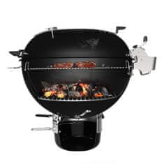 WEBER Gril na drevené uhlie Master-Touch GBS Premium E-5775, Ø 57 cm Black