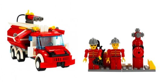 Euro-Trade Stavebnica Alleblox FireBrigade 299ks