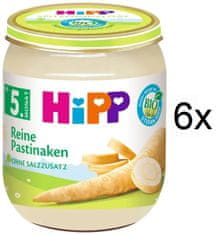 HiPP BIO Prvý paštrnák od uk. 4-6. mesiace, 6 x 125 g