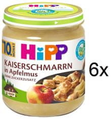 HiPP BIO Trhanec s jablkami od uk. 10. mesiaca, 6 x 200g