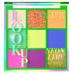 shumee Look Up paletka 9 očných tieňov Neon Lime 10,8g