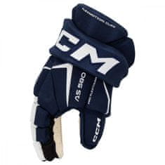 CCM Rukavice CCM Tacks AS 580 Jr Farba: navy modrá, Veľkosť rukavice: 10"