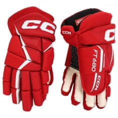 CCM Rukavice CCM Jetspeed FT680 Jr Farba: červená, Veľkosť rukavice: 12"