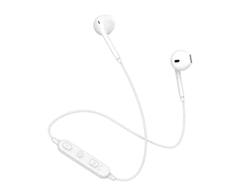 BOT Bezdrôtové slúchadlá JELLICO Neckband 1 bluetooth biele