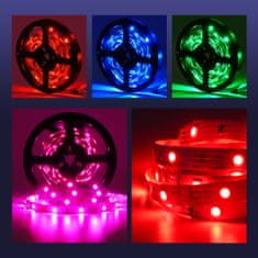 BOT  Inteligentný LED pás WL008, RGB, 10 m