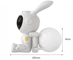 BOT  Projektor nočnej oblohy Moon Bunny