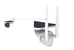BOT BOT Vonkajšia inteligentná IP/WiFi kamera A6 so solárnym panelom