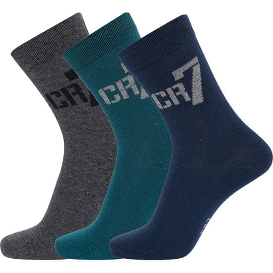 Fan-shop 3pack dětské ponožky CR7 multicolor Ostatní: vel. 40/43