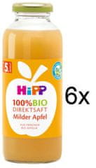 100 % BIO JUICE Jablková šťava, 6 x 330 ml, od uk. 4.měsíce