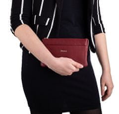 Dámska kožená crossbody kabelka 8002 Port wine