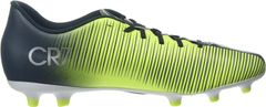 Nike Mercurial Vortex III FG Football Shoes Unisex, 46 EU, US12, Kopačky , Seaweed/Volt/Hasta/White, Čierna, 852535-376