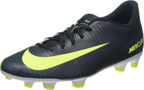 Nike Mercurial Vortex III FG Football Shoes Unisex, 46 EU, US12, Kopačky , Seaweed/Volt/Hasta/White, Čierna, 852535-376