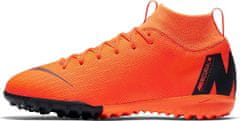 Nike JR SUPERFLYX 6 ACADEMY GS TF FOOTBALL SHOES pre deti, 38.5 EU, US6Y, Kopačky, Orange/Black, Oranžová, AH7344-810