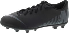 Nike JR VAPOR 12 CLUB GS FG/MG FOOTBALL SHOES pre deti, 36.5 EU, US4.5Y, Kopačky, Black/Black, Čierna, AH7350-001